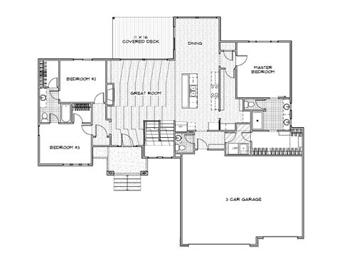 Mandalay / Prairie Style Custom Floor Plan - Sharp Homes