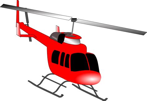 Clipart Of A Helicopter