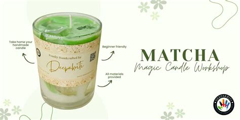 Iced Matcha Candle Workshop workshops Event Tickets Chandigarh - BookMyShow