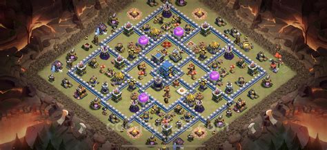Best Anti 3 Stars War Base TH12 with Link, Anti Everything - Town Hall ...