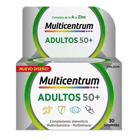 Multivitaminas para Adultos activos | Multicentrum