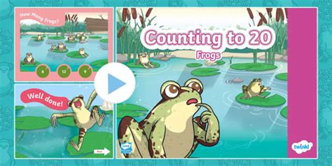 👉 Counting to 20 Frogs PowerPoint