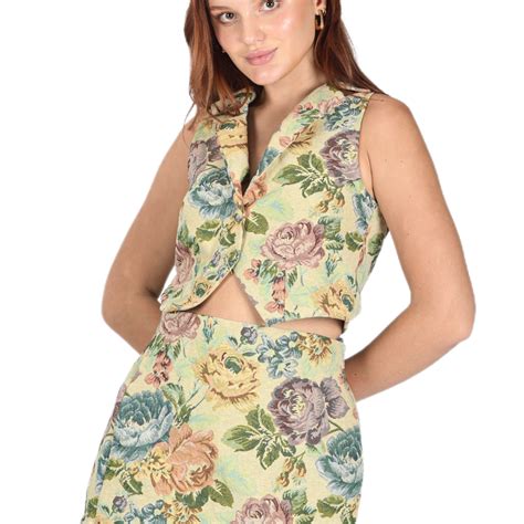 Tapestry Waistcoat (Brand New) – Outdated