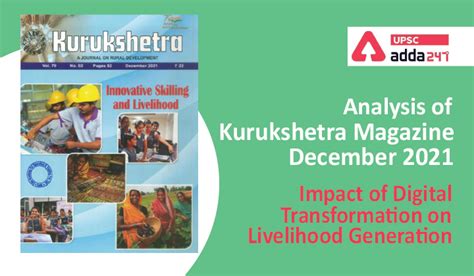 Analysis of Kurukshetra Magazine: Impact of Digital Transformation on ...