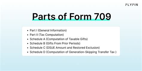 Form 709 Explained 的图像结果