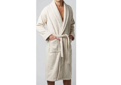 Pavvoin organic Bamboo terry cotton Bath Robe Essens Unisex Design for