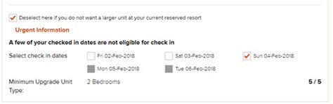 Upgrades and Changes | RCI Help | RCI.com