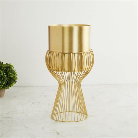 Buy Fiesta Metal Planter with Stand from Home Centre at just INR 1399.0