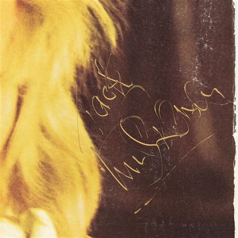 Images for 4780974. LP record, autographed by Mick Ronson. - Auctionet
