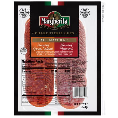 Uncured Genoa Salami and Pepperoni | Margherita Meats