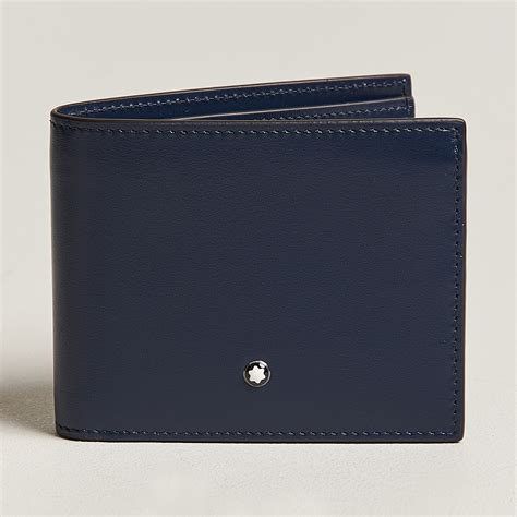 Montblanc Meisterstück Wallet 6cc Ink Blue at CareOfCarl.com