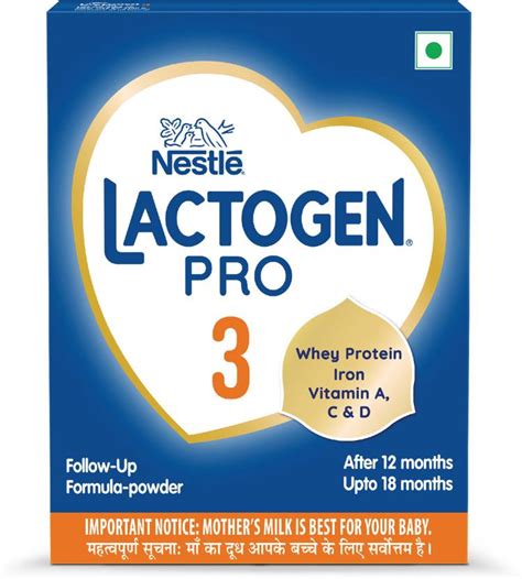 Nestle Lactogen Pro 3 Powder, Follow-Up Formula With Iron, After 12 ...
