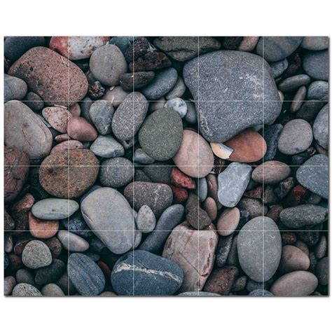 Picture-Tiles.com Rocks Photo 6'' x 6'' Satin Ceramic Decorative Mural ...