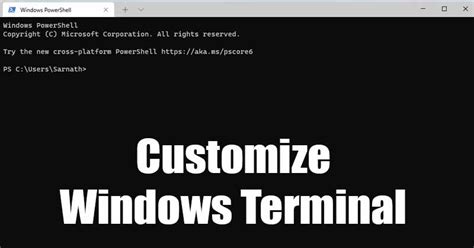 Image result for Customize Windows Terminal