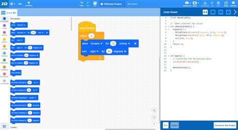 Vexcode Python 的图像结果
