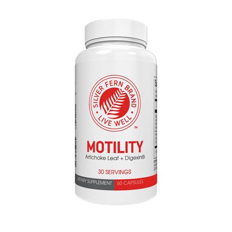 Motility - Non-Laxative Constipation and Slow Motility Booster – Silver ...