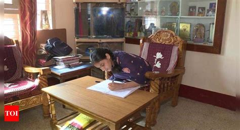 Loss of hand no hurdle for this Shivamogga girl to score big in SSLC ...