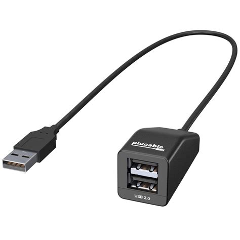 Plugable 2-Port USB-A 2.0 Splitter USB2-2PORT B&H Photo Video