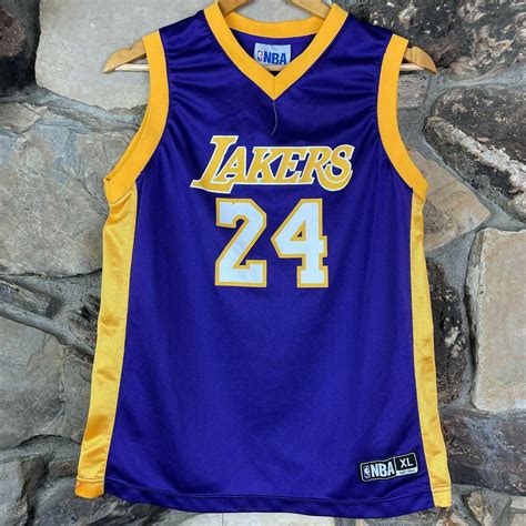 Kobe Bryant Los Angeles Lakers #24 NBA Jersey Youth Size XL 18-20 ...