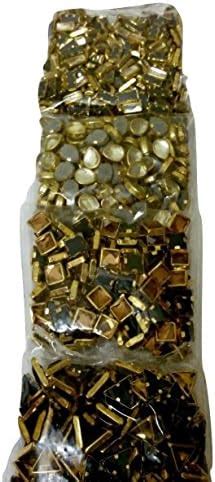 Buy Kundans for Silk Thread Bangles Jewellery Making - Each 30 Grams ...