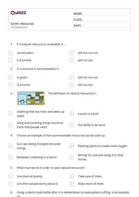 50+ Earth's Systems worksheets for Kindergarten on Quizizz | Free ...