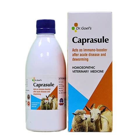 CAPRASULE for Sheep and Goat – Immuno Booster & Recovery – Goel Vet Pharma