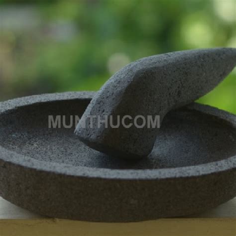 Jual Cobek Batu Kali Pori Lonjong Panjang 22cm + Ulekan - Kab. Sleman ...