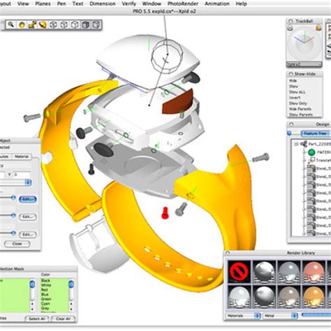 Cobalt CAD Program 的图像结果