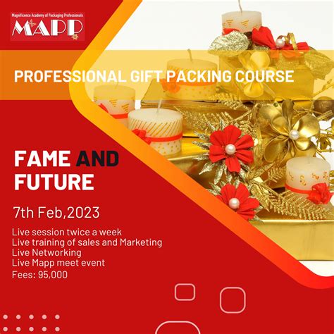 Past Events In MAPP Academy | Gift Packaging Courses