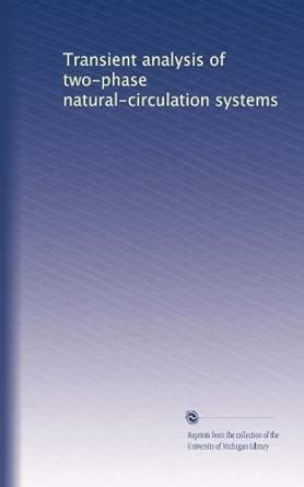Transient analysis of two-phase natural-circulation systems : Amazon.in ...