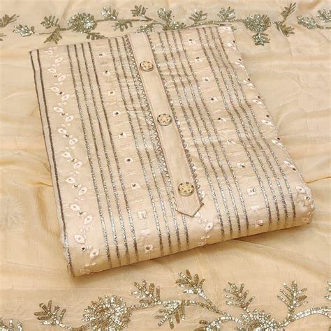 Fc Semi Modal Vol 6 Designer Gota Patti Work Dress Materials In Catalog