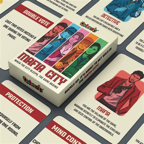 Quirky Hai Mafia City Card Game | Role & Action cards to add unique ...