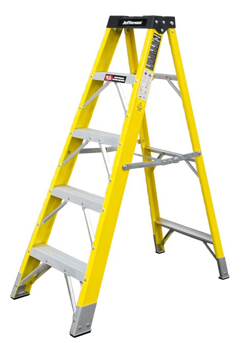 5 Tread Fibreglass Step Ladder - MTS Direct