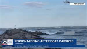Salisbury Beach Boat Capsized