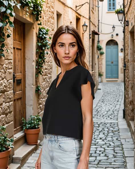 Buy Black Tops for Women by Shein Online | sheinindia.in