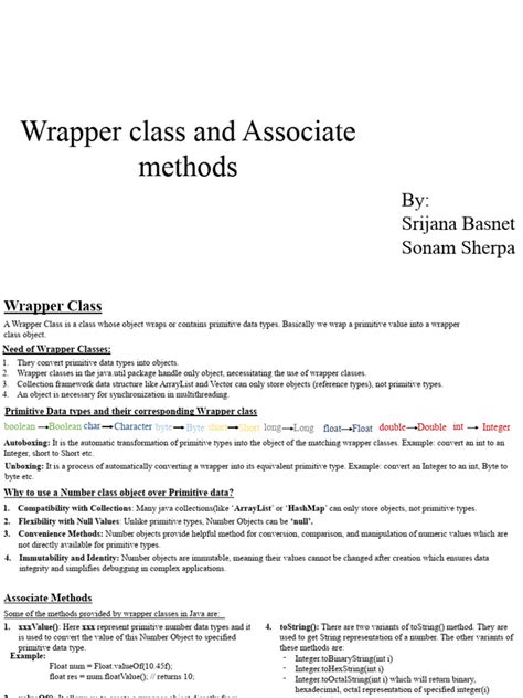 Wrapper Class Explained 的图像结果