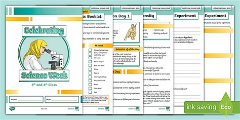 Science Week Activity Booklet - Twinkl Ireland Resources