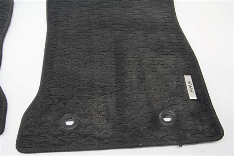 Scion FR-S 13-16 Interior Front Floor Mats Carpet 2 Piece Set Black ...
