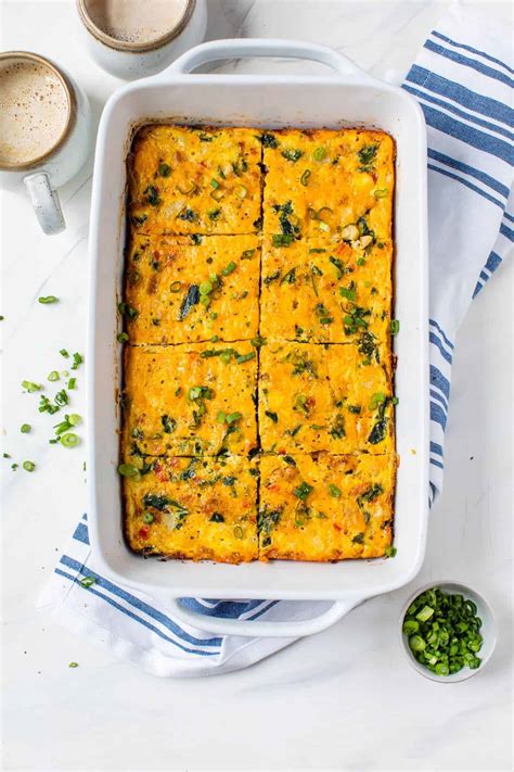 Healthy Breakfast Casserole with Hash Browns – WellPlated.com
