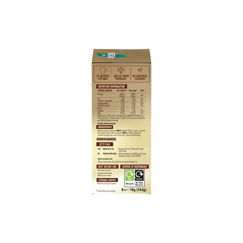NESCAFE Latte (8 x 18g ) Sachets – Chefsneed