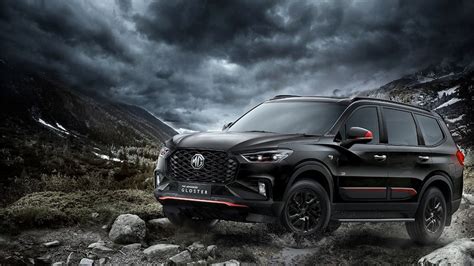 MG Gloster Blackstorm edition SUV unveiled in India at Rs. 40.30 lakh ...