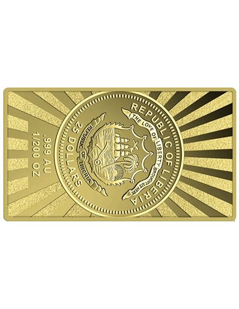 AMERICAN BISON 1/200 Oz Gold Coin 25$ Liberia 2025