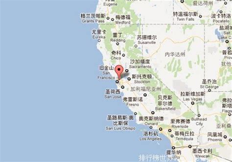 加州地图美国,美国加州洛杉矶地图,美国加州地图 中文_点力图库