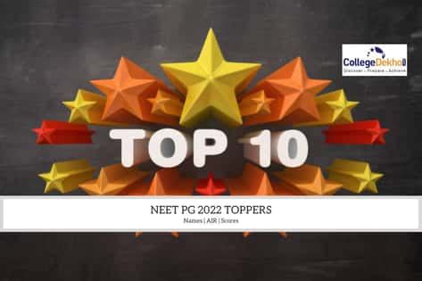 List of NEET PG 2022 Toppers: Check Topper Name, AIR, and Score ...