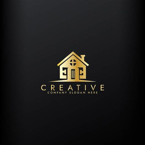 Golden home logo Images - Free Download on Freepik