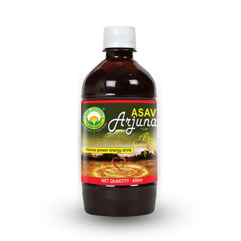 Basic Ayurveda Asav Arjuna Ras Special No.1 Energy Drink 450 Ml