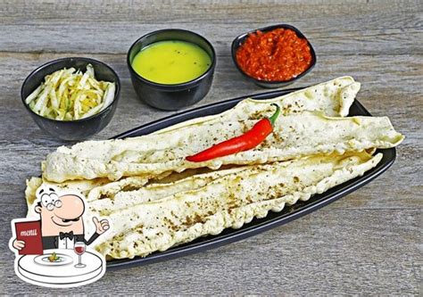 Menu at Bapa Sitaram Gathiya Center, Surat