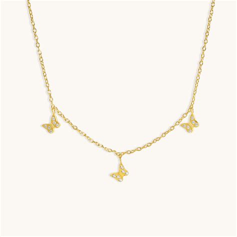 Theodora Necklace - 18K Gold Plated – Elinor Jewels