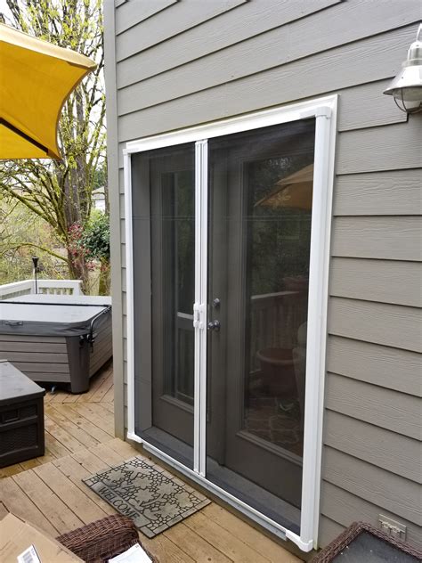 French Doors and Hinged Patio Doors : French Door With Screen
