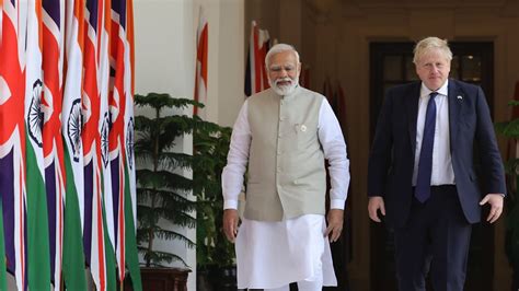 UK Ties With India Beacon In Stormy Seas, Says Johnson; Modi Bats For ...